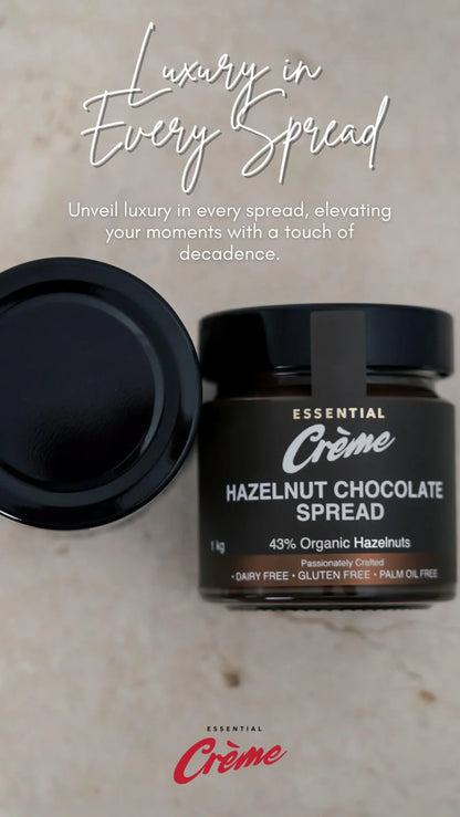 Essential Creme Hazelnut Chocolate Spread 200g, Seed Oil Free