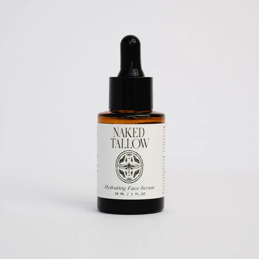 Naked Tallow Hydrating Face Serum 30mL, Restore Your Glow