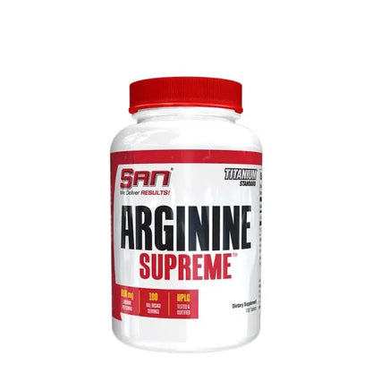 San Nutrition Arginine Supreme 100Tabs, Facilitates The Uptake Of Amino Acids & Glucose