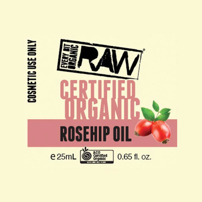 Every Bit Organic Raw Oil 25ml Or 50ml, Rosehip
