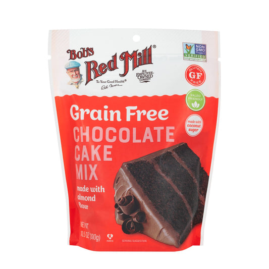Bob's Red Mill Grain Free Chocolate Cake Mix 300g, Gluten Free