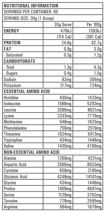Gen-Tec Nutrition Hydro Pro WPI 810g Or 1.8kg, Swiss Vanilla Flavour