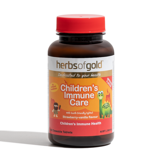Herbs Of Gold Children's Immune Care, 60 Chewable Tablets