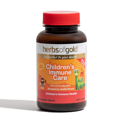 Herbs Of Gold Children's Immune Care, 60 Chewable Tablets