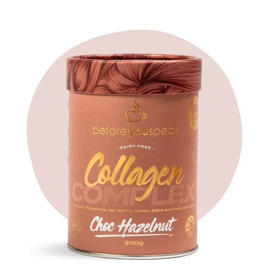 Before You Speak Collagen Complex 200g, Choc Hazelnut Flavour