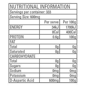 Gen-Tec Nutrition D-Aspartic Acid 100g