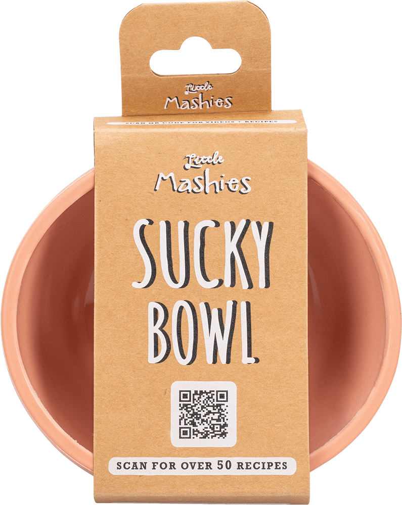 Little Mashies Silicone Sucky Bowl, Blush Pink