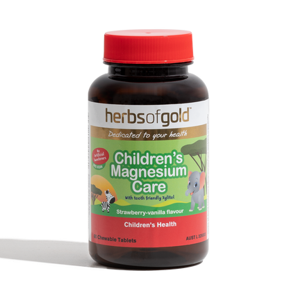 Herbs Of Gold Children's Magnesium Care, 60 Chewable Tablets