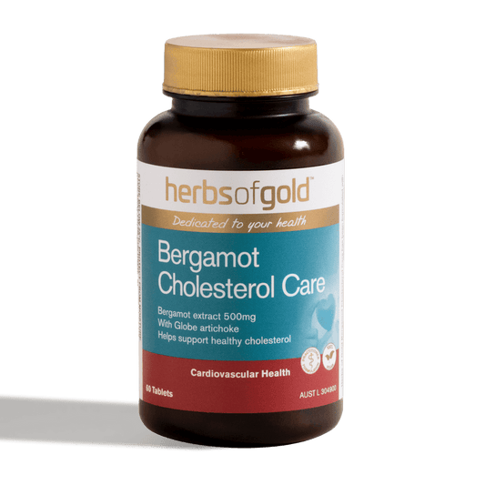 Herbs Of Gold Bergamot Cholesterol Care, 60 Tablets (Vegan)