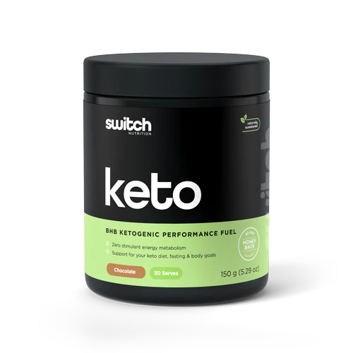 Switch Nutrition Keto Switch 150g, Chocolate {Rapid Action + High Potency}