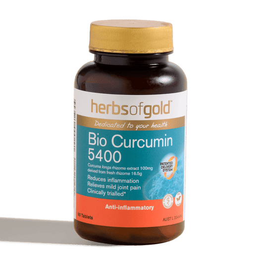 Herbs Of Gold Bio Curcumin 5400, 30 Or 60 Tablets (Vegan)