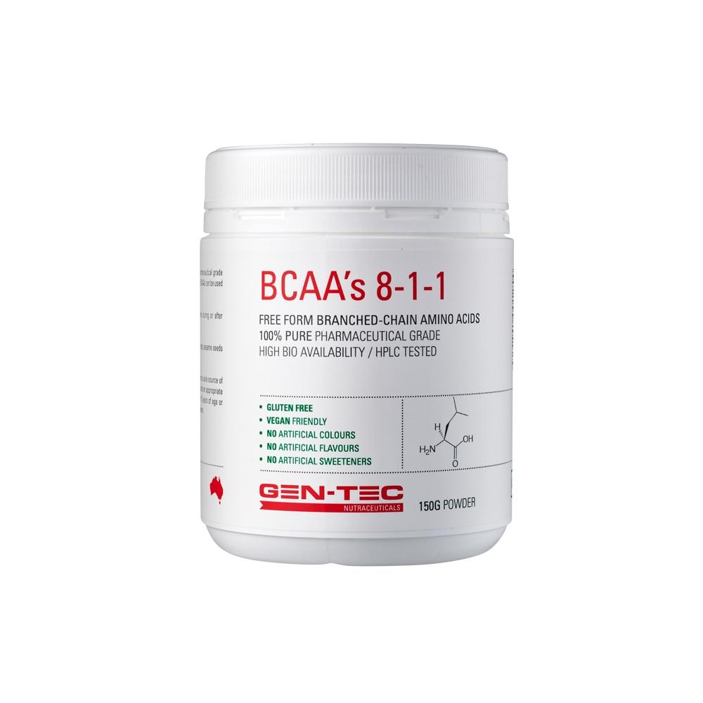 Gen-Tec Nutrition BCAA's (8-1-1) 150g Or 500g – Health Nuts Australia