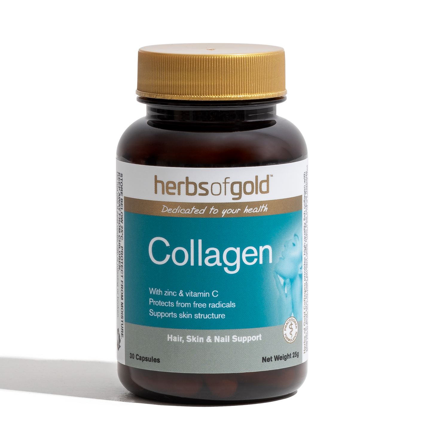 Herbs Of Gold Collagen, 30 Capsules