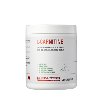 Gen-Tec Nutrition L-Carnitine 200g Or 500g