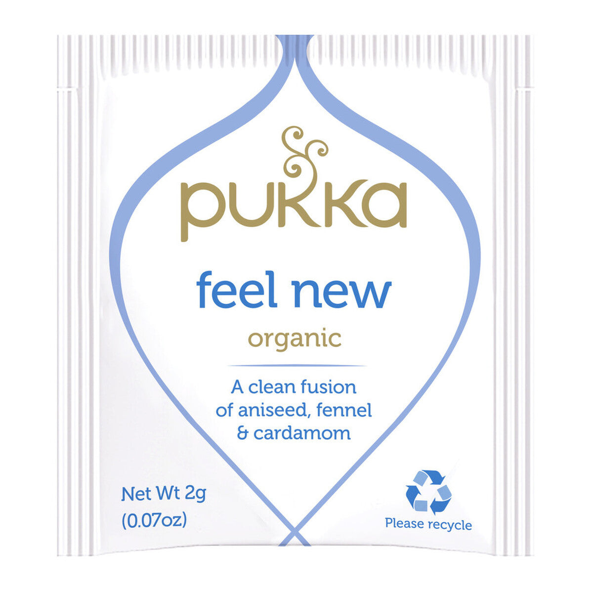 Pukka Herbs 20 Herbal Tea Bags, Feel New