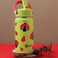 Cheeki Insulated Little Adventurer Bottle 400ml, Ladybug