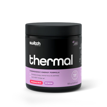 Switch Nutrition Thermal Switch 120g, Strawberry Burst {Focus, Energy & Metabolism Blend}