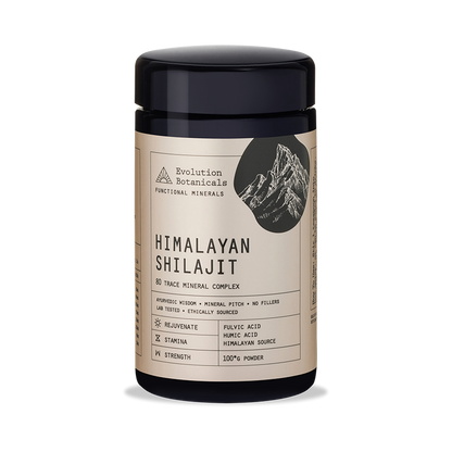 Evolution Botanicals Himalayan Shilajit 100g, 80 Trace Mineral Complex