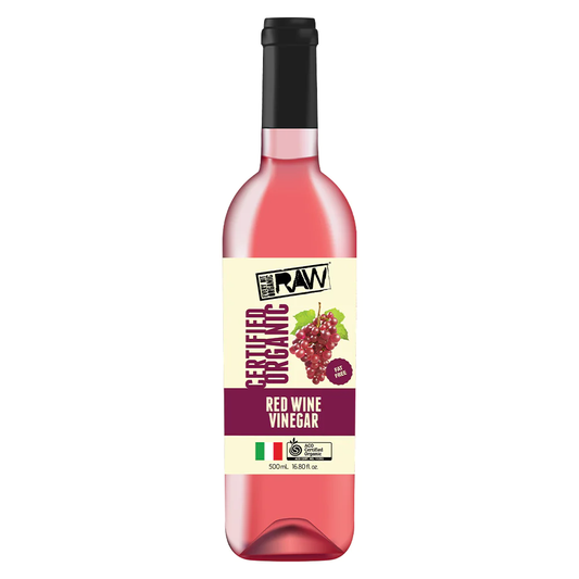 Every Bit Organic Raw Vinegar 500ml, Red Wine