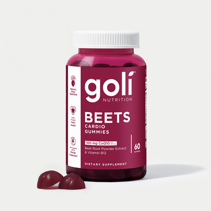 Goli Nutrition Gummies 60 Pieces, Beets