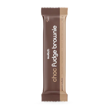 Switch Nutrition Snack Switch 60g, Choc Fudge Brownie {Natural, Plant Based, Wholefood Bar}