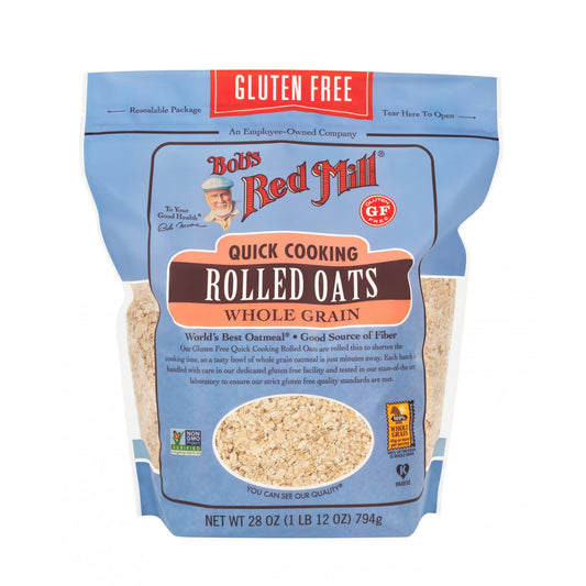 Bob's Red Mill Quick Cooking Rolled Oats 794g, Wheat Free
