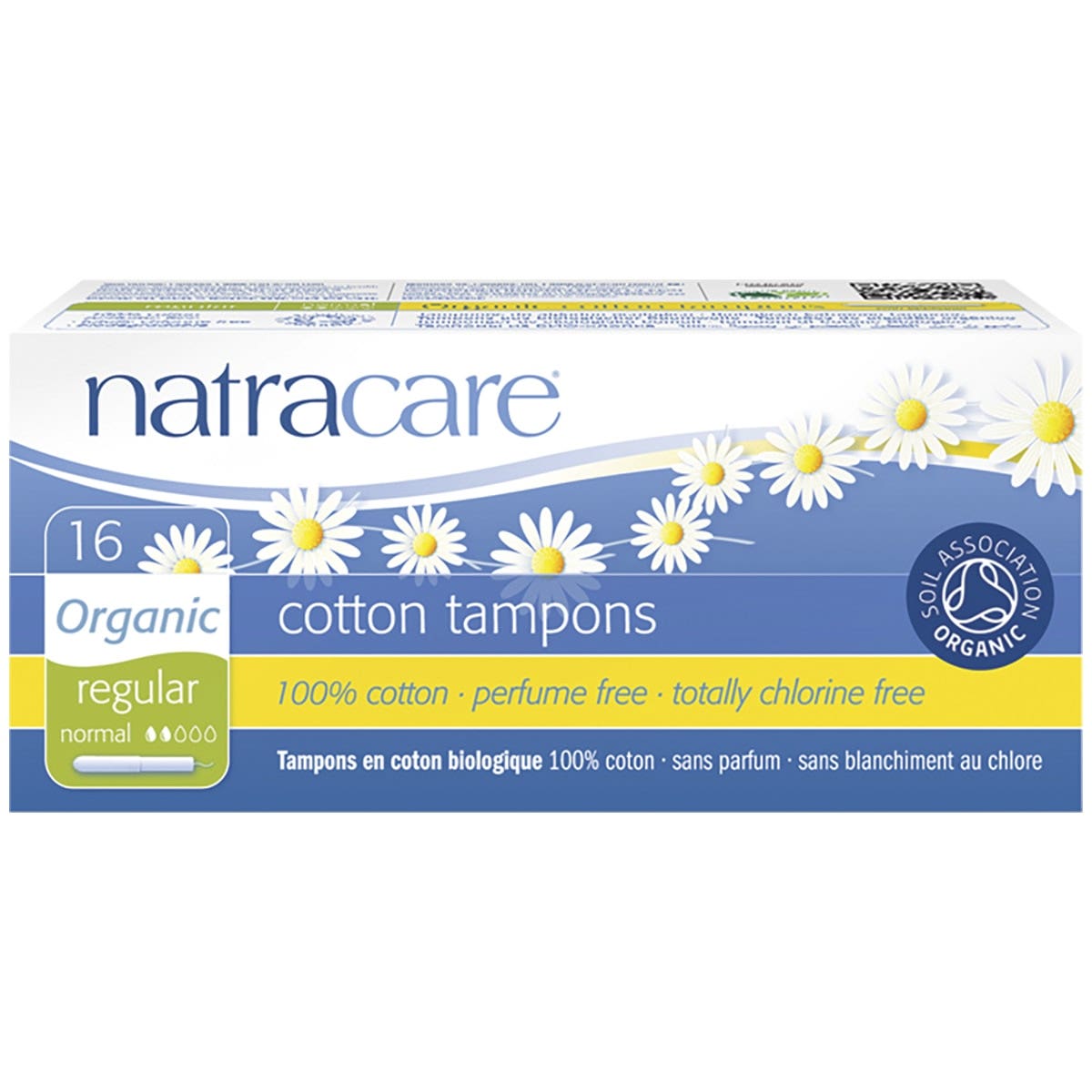 Natracare Tampons (Applicator) 16pk, Regular {Light to Medium Flow}