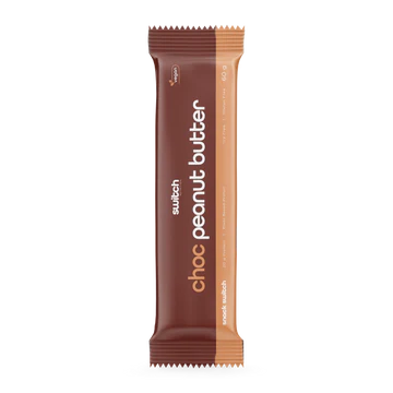 Switch Nutrition Snack Switch 60g, Choc Peanut Butter {Natural, Plant Based, Wholefood Bar}