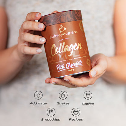 Before You Speak Collagen Complex 200g, Rich Chocolate Flavour