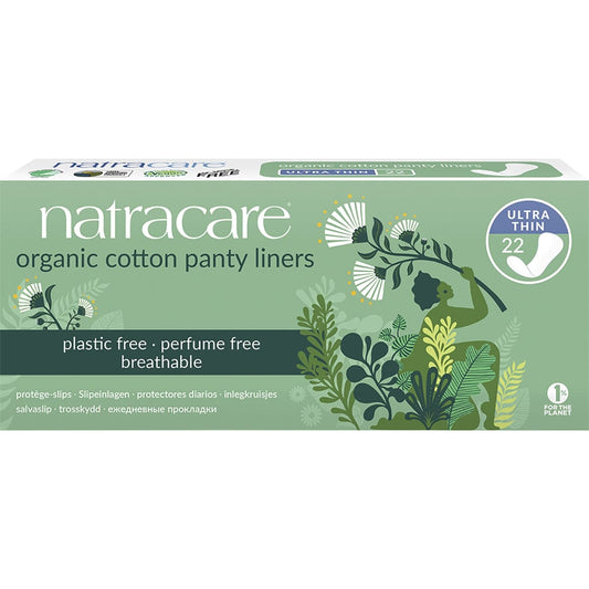 Natracare Panty Liners 22pk, Ultra Thin {Extra Slim Fit}