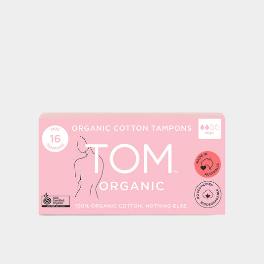 Tom Organic Tampons 16pk, Mini