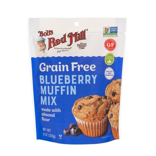 Bob's Red Mill Grain Free Blueberry Muffin Mix 255g, Gluten Free