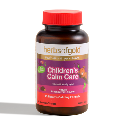 Herbs Of Gold Children's Calm Care, 60 Chewable Tablets