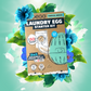Ecoegg Laundry Egg Starter Kit 50 Washes, Tropical Breeze
