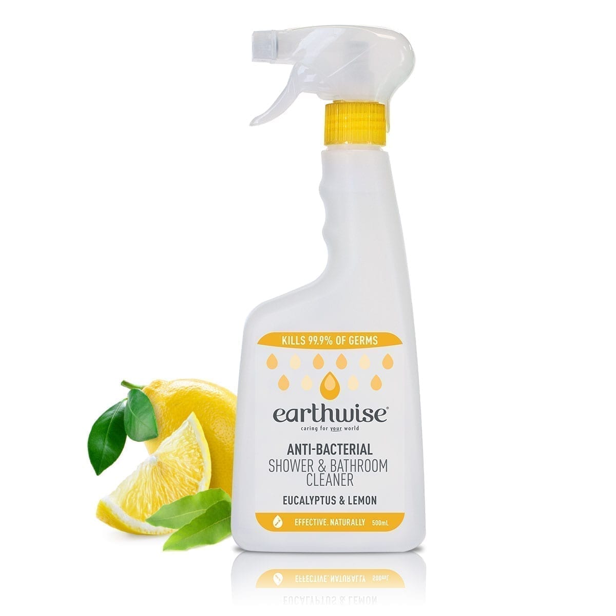 Earthwise Shower & Bathroom Cleaner 500ml, Eucalyptus & Lemon