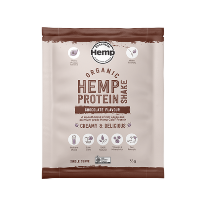 Hemp Foods Australia Organic Hemp Protein 35g Or 420g, Chocolate Flavour