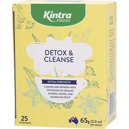 Kintra Foods Herbal Tea Bags 25pk, Detox & Cleanse