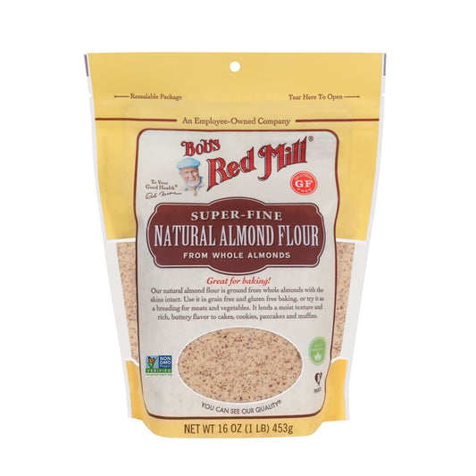 Bob's Red Mill Super Fine Natural Almond Flour 453g, Gluten Free
