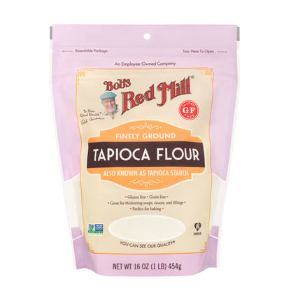 Bob's Red Mill Tapioca Flour {Starch} 454g, Finely Ground Perfect For Thickening Soup