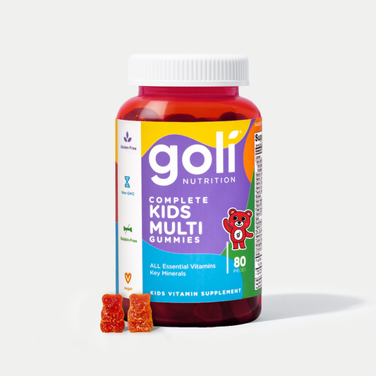 Goli Nutrition Gummies 80 Pieces, Complete Kids Multi