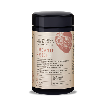 Evolution Botanicals Organic Reishi Extract 100g, Spiritual Potency