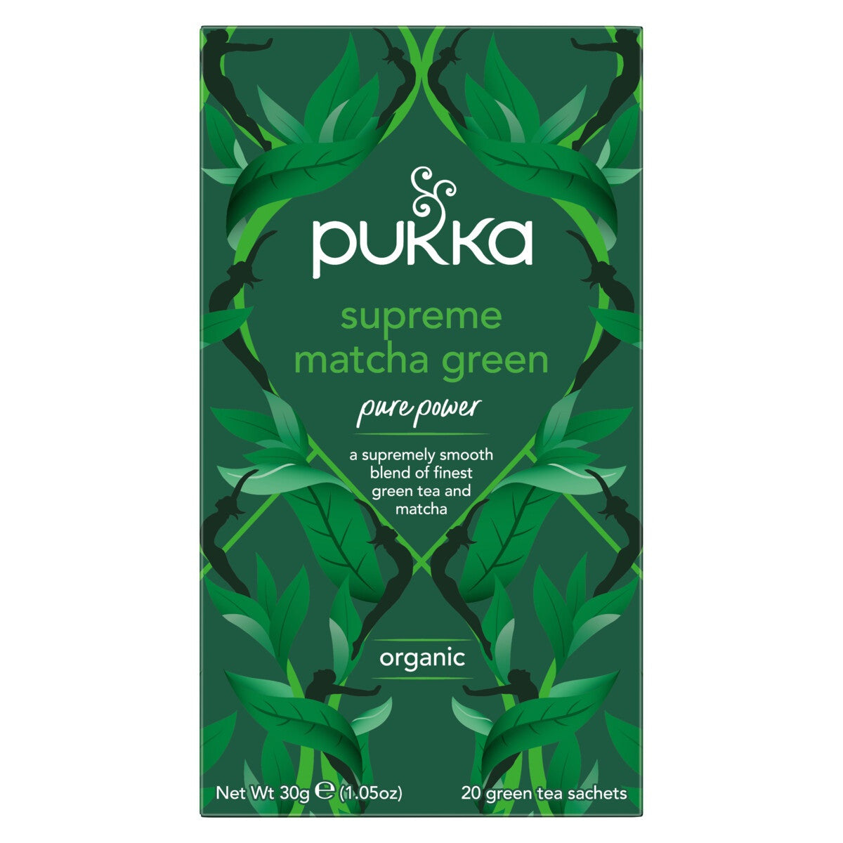 Pukka Herbs 20 Herbal Tea Bags, Supreme Matcha Green