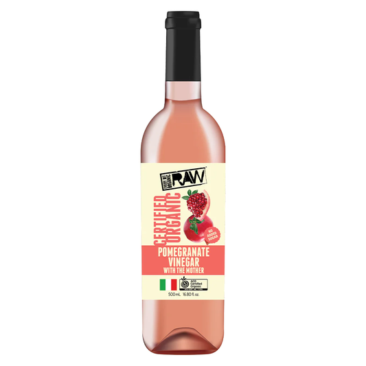 Every Bit Organic Raw Vinegar 500ml, Pomegranate {With The Mother}