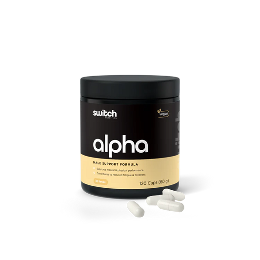 Switch Nutrition Alpha Switch 120caps, {Male Support Formula}