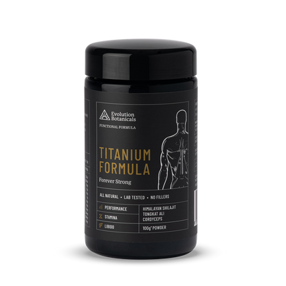 Evolution Botanicals Organic Titanium Formula 100g, Forever Strong