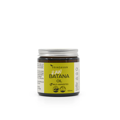 Vrindavan 100% Pure Raw Batana Oil Paste 100mL, Wild Harvested