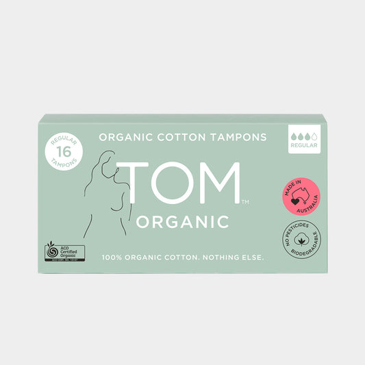 Tom Organic Tampons 16pk Or 32pk, Regular