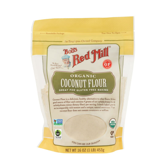 Bob's Red Mill Coconut Flour 453g, Organic & Gluten Free
