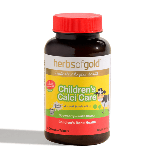 Herbs Of Gold Children's Calci Care, 60 Chewable Tablets (Vegan)
