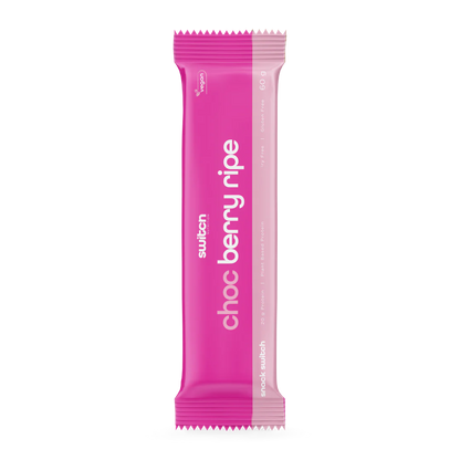 Switch Nutrition Snack Switch 60g, Choc Berry Ripe {Natural, Plant Based, Wholefood Bar}